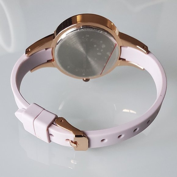 Accutime Pink & Gold Watch - Picture 5 of 7